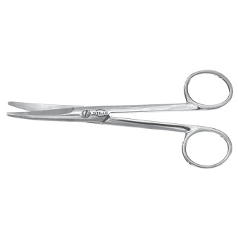 MAYO-STILLE Scissor Curved 17cm/6.75"