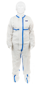 International Enviroguard ViroGuard 2 Coverall XL, EA