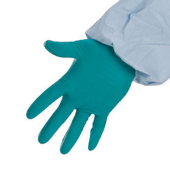 Nitrile Extended Cuff Exam Gloves 8 mil, L, BX