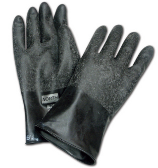 Honeywell North Butyl Rough Gloves 13 mil, size 8, EA