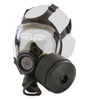 MSA Millennium APR CBRN Mask Only, M, EA