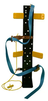 SCBA BRACKET WITH SAFETY STRAP NFPA COMPLIANT MODEL 14000