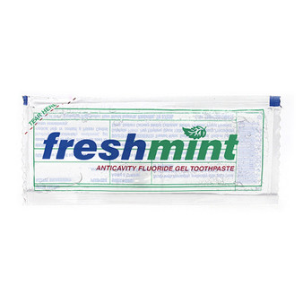 FRESHMINT GEL TOOTHPASTE, CLEAR, INDIVIDUAL PACKETS, 28oz., EA