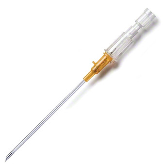 Peripheral IV Catheter Introcan Safety 14 Gauge 2 Inch Sliding Safety Needle 50s
