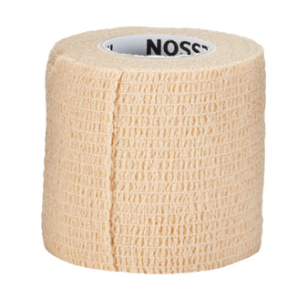 2" x 5 yd cohesive elastic bandage, non sterile, tan (36/box)