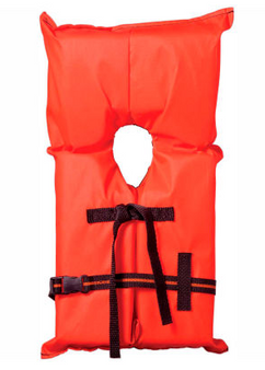 Type II Life Jacket, Orange, Youth