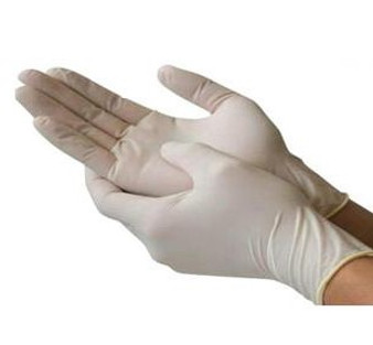 Gloves Exam SensiCare Powder-Free Vinyl Medium Sterile Beige 100/Bx