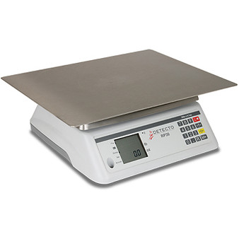 Rotating Platter Scale, 13" x 17" Platter, 30 lb x 0.1 oz / 15 kg x 5 g