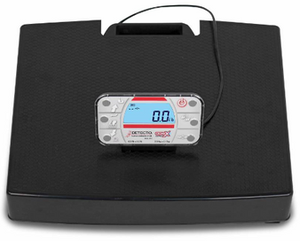 APEX Portable Scale, Remote Indicator, Integral Carrying Handle, 600 lb x 0.2 lb / 300 kg x 0.1 kg