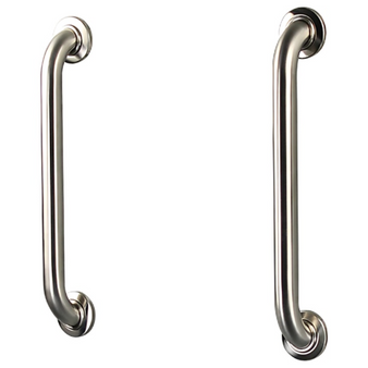 Grab Bar, Wall Mount, 18", Stainless Steel