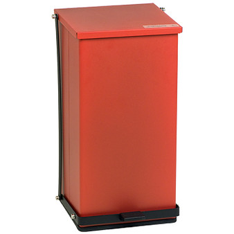 Step-On Can, 48 Qt, Red