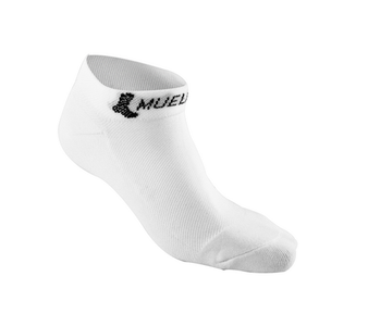 GRAD COMP ANKLE SOCKS PERF WHT PR XL 20-30 mmHg