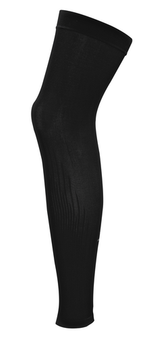 GRAD COMP LEG SLEEVE PERF BLK PR XL 20-30 mmHg