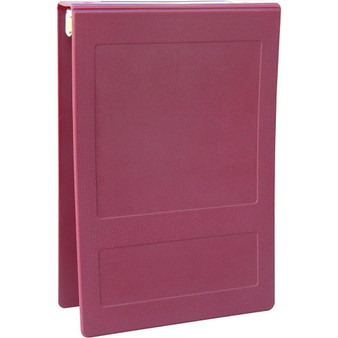 MOLDED BINDER 2-1/2" T/O 3-RING BURGUNDY