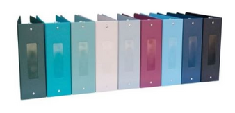 POLY BINDERS 3" SO - 3-RING AQUA