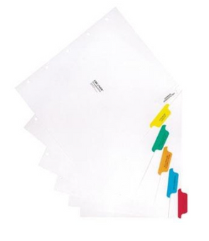 9 TAB CUSTOM PAPER DIVIDER SET