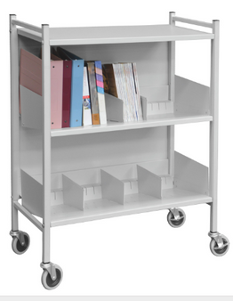 VERSA RACK 2 SHELF - OPEN SIDES - LIGHT GREY