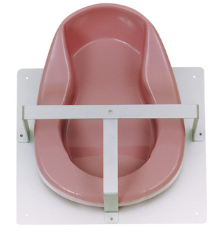 BEDPAN RACK ALUMINUM(SINGLE)