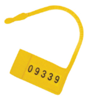 SAFETY CONTROL SEALS YELLOW