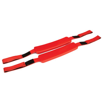 Head Immobilizer Replacement Straps (Pair), Red