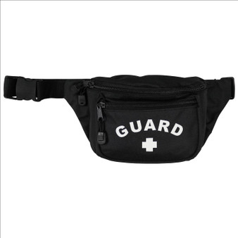 Hip Pack with GUARD Logo, Black