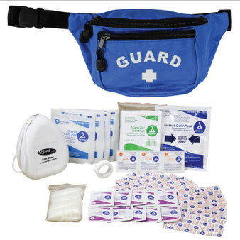 Hip Pack with First Aid Supply Pack, Royal Blue