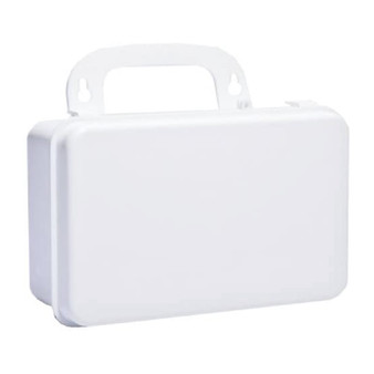 10 Unit Plastic First Aid Box with Gasket (Empty)