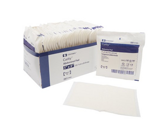 Pad Abdominal Sterile 5in x 9in , BX/36EA,CS/432EA,TR/36EA