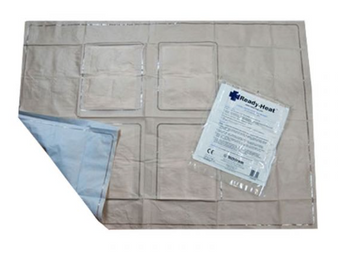 Ready-Heat 4-Panel Blanket, Disposable, 34inch x 48inch