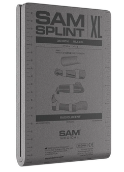 36" SAM SPLINT XL; CHARCOAL