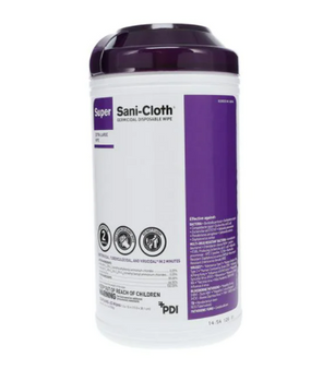 DISC:  SEE NEW # SCM114136 Wipe Sani-Cloth Super X-Large 7.5in x 7.5in, CN/BX,CS/6BX,PK/BX