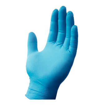 Glove, 3 Mil, Blue Powder Free Nitrile, 100/BX 10BX/CS, LG