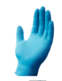 Glove, 3 Mil, Blue Powder Free Nitrile, 200/BX 10BX/CS, 2X