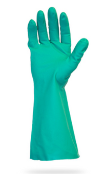 Glove, 11 Mil, Premium Green Nitrile Unlined, One Pair Per Bag, 12DZ/CS, SM