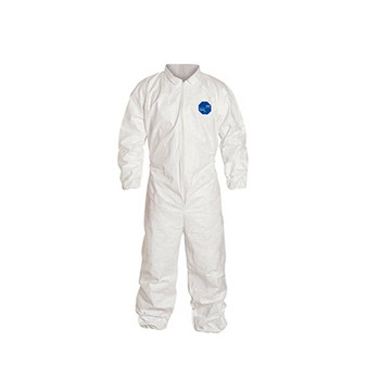 TYVEK COVERALL ELASTIC WRIST&ANKLE 25/CASE-14125-25-5