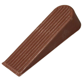 Door Stop Brown Rubber Brown, 24 per Pack, 12 Packs per Case