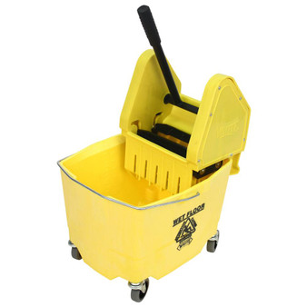 Combo 4000 Wringer and 2635 Bucket 26-35 qt. Yellow, 1 per Case