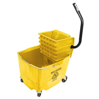 Premium Combo 6000 Wringer and 2635 Bucket 26-35 qt. Yellow, 1 per Case