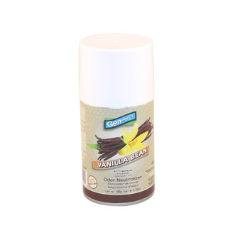 GenAire Metered Aerosol Air Freshener, Vanilla Bean Multi-Colored, 12 per Case