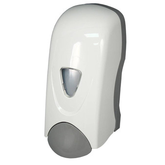 Bulk Lotion Soap Dispenser with Refillable Bottle White/Gray, 12 per Case