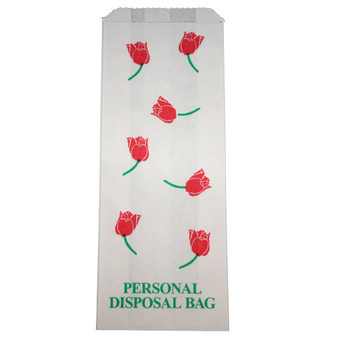 Disposable Individual Tampon/Pad Bag 1000/case