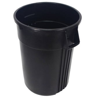 Gator  Plus Container 32 Gallon Black, 6 per Case