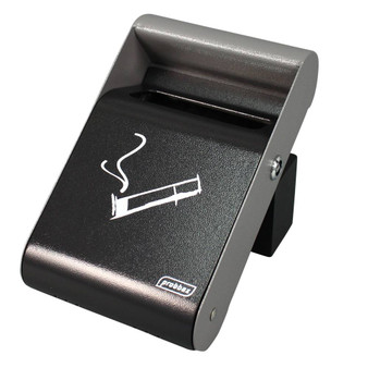 Small Wall Mounted Ashtray Gray, 6 per Case