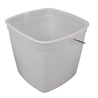 PuraPail Bucket 6 qt. Translucent, 48 per Case