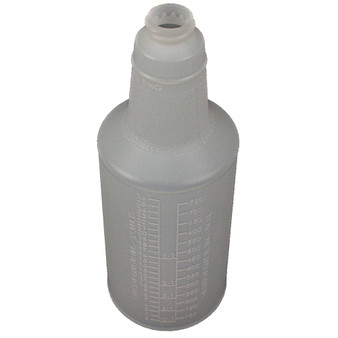 Contour Graduated Bottle with Anti-Backoff 32 oz. Natural, 96 per Case