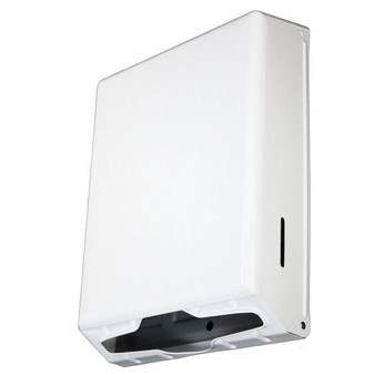 Metal Combo Towel Dispenser Off-White, 6 per Case