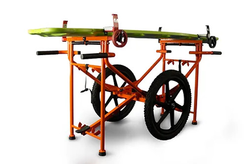 EL2000 ORANGE Patient Transport Device w/Dual Wheels, EA