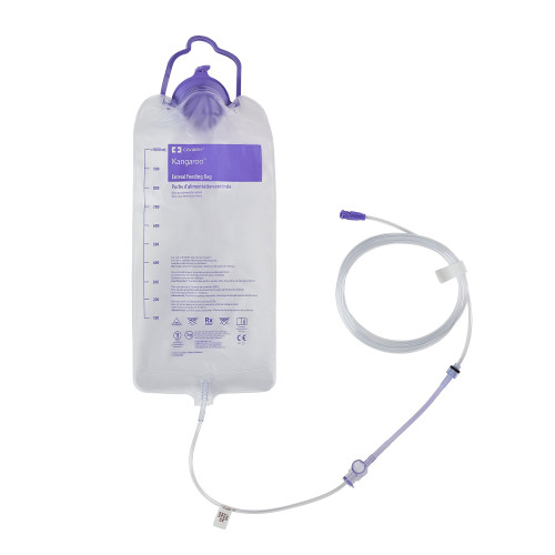Enteral Feeding Pump without ENFit Transitional Adapter Kangaroo Joey 1000 mL PVC NonSterile CS/30