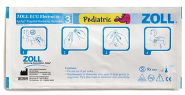 Zoll Pediatric ECG Monitoring Electrode (3 PK) CS/300