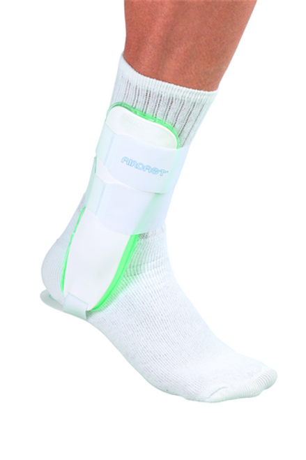 AIRCAST ANKLE BRACE - RIGHT,  WHITE